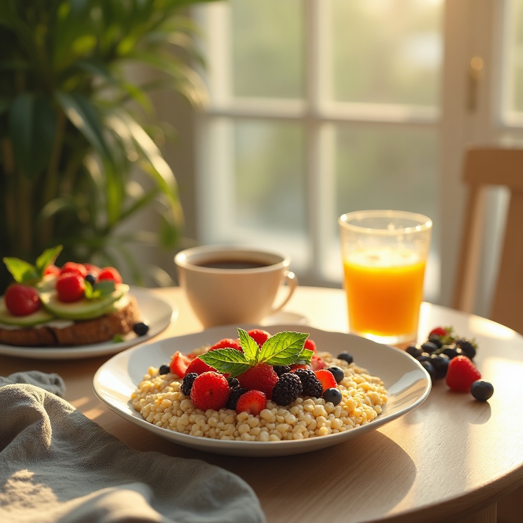 Egészséges reggeli