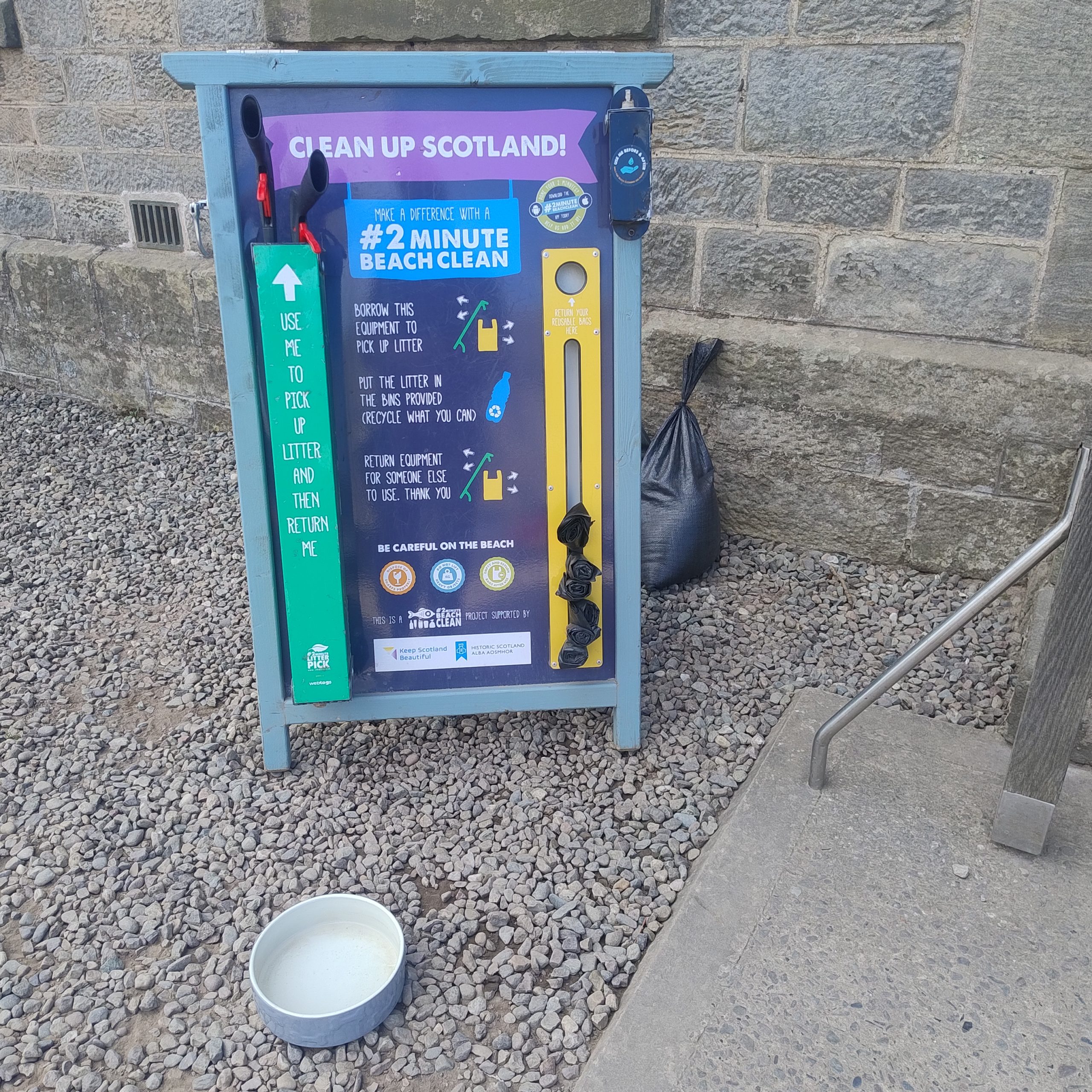 2 Minute Beach Clean – Kihívás kicsiknek és nagyoknak Skóciában