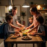 Reggeli készülődés Iskolába