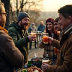 Hangulatos pub-jelenet, ahol a fokhagymás kenyér még a skót dudást is leveszi a lábáról.