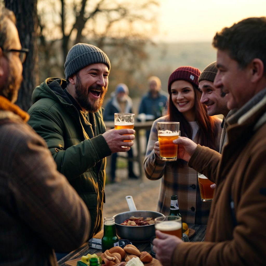 Hangulatos pub-jelenet, ahol a fokhagymás kenyér még a skót dudást is leveszi a lábáról.