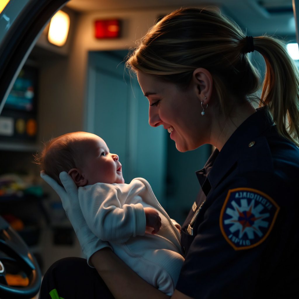 Újszülött a mentőben