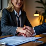 Munkaszerződés aláírása Skóciában