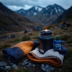 Hátizsák kipakolva