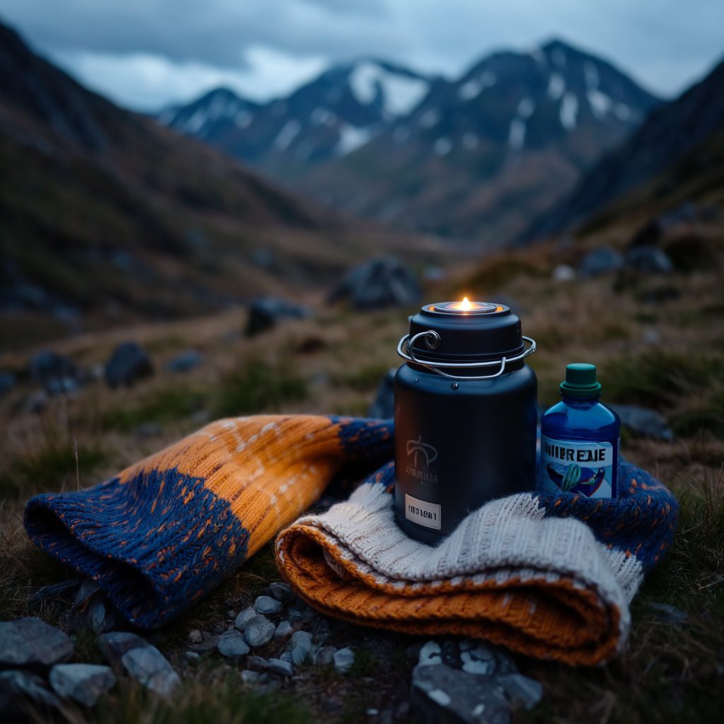 Hátizsák kipakolva