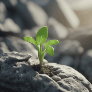 A mag, ami sziklát tört át