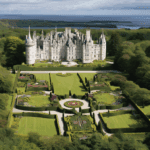 Dunrobin Castle francia stílusú tornyai és parkjai Skócia egyik legszebb kastélyává teszik.