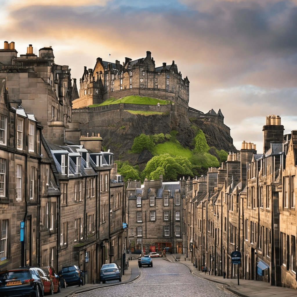 Edinburgh a skót főváros, ahol történelem, kultúra és városi hangulat találkozik.