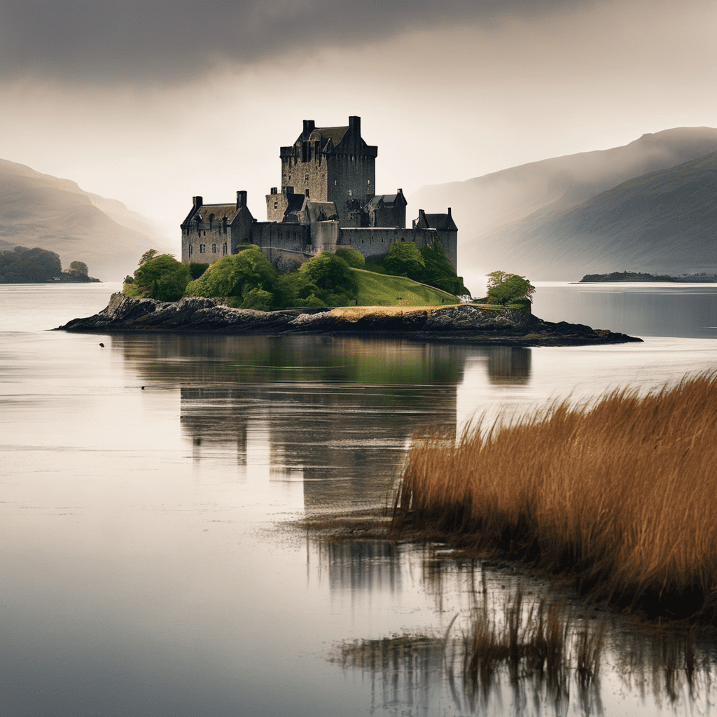 Eilean Donan a legikonikusabb skót kastély, romantikus és filmes hangulatban.