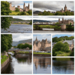 Inverness a felföld kapuja, kastélyokkal és nyugodt skót hangulattal.