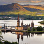 Inverness a felföld kapuja, kastélyokkal és nyugodt skót hangulattal.