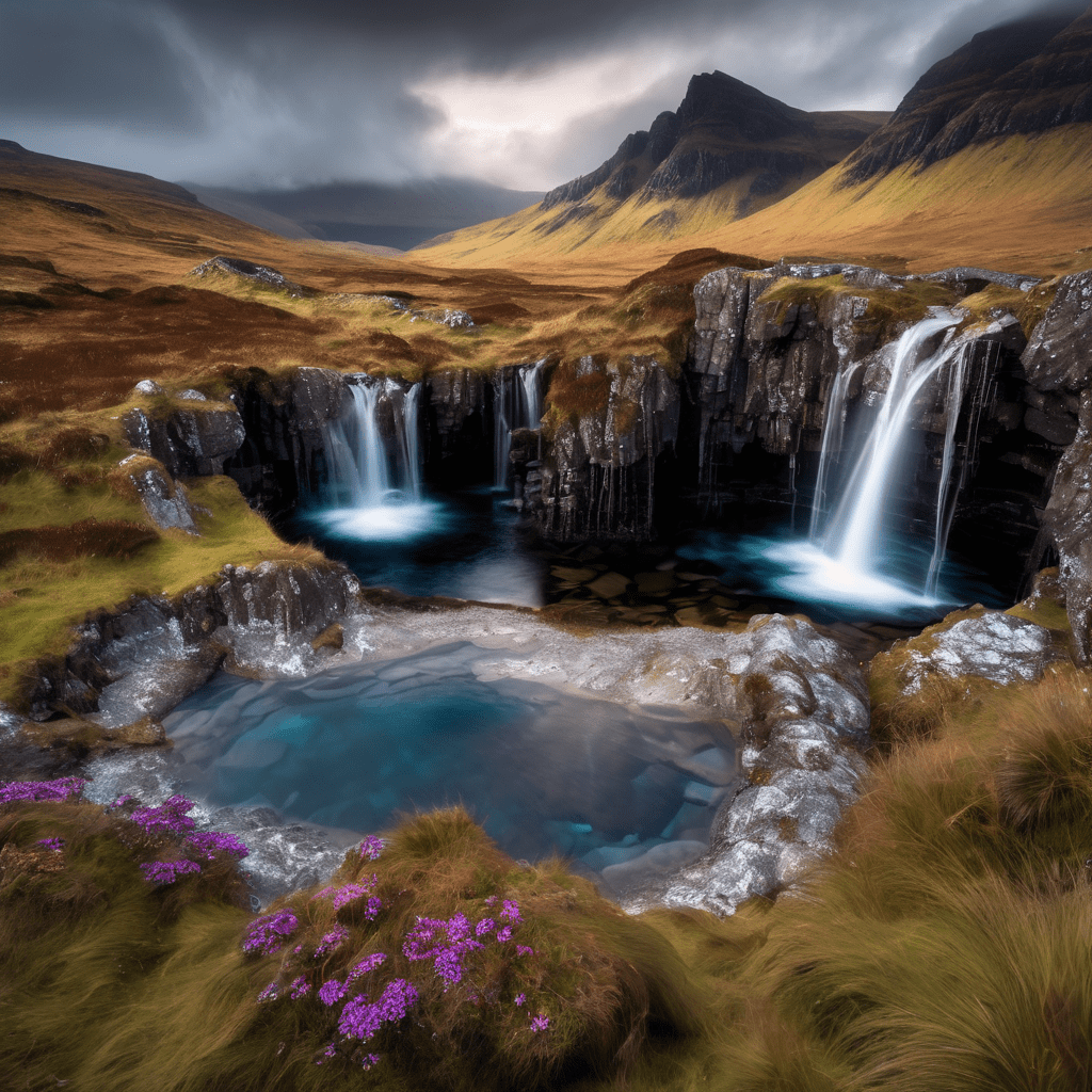 Isle of Skye vízesései, sziklái és varázslatos tájai Skócia legmisztikusabb élményét adják.