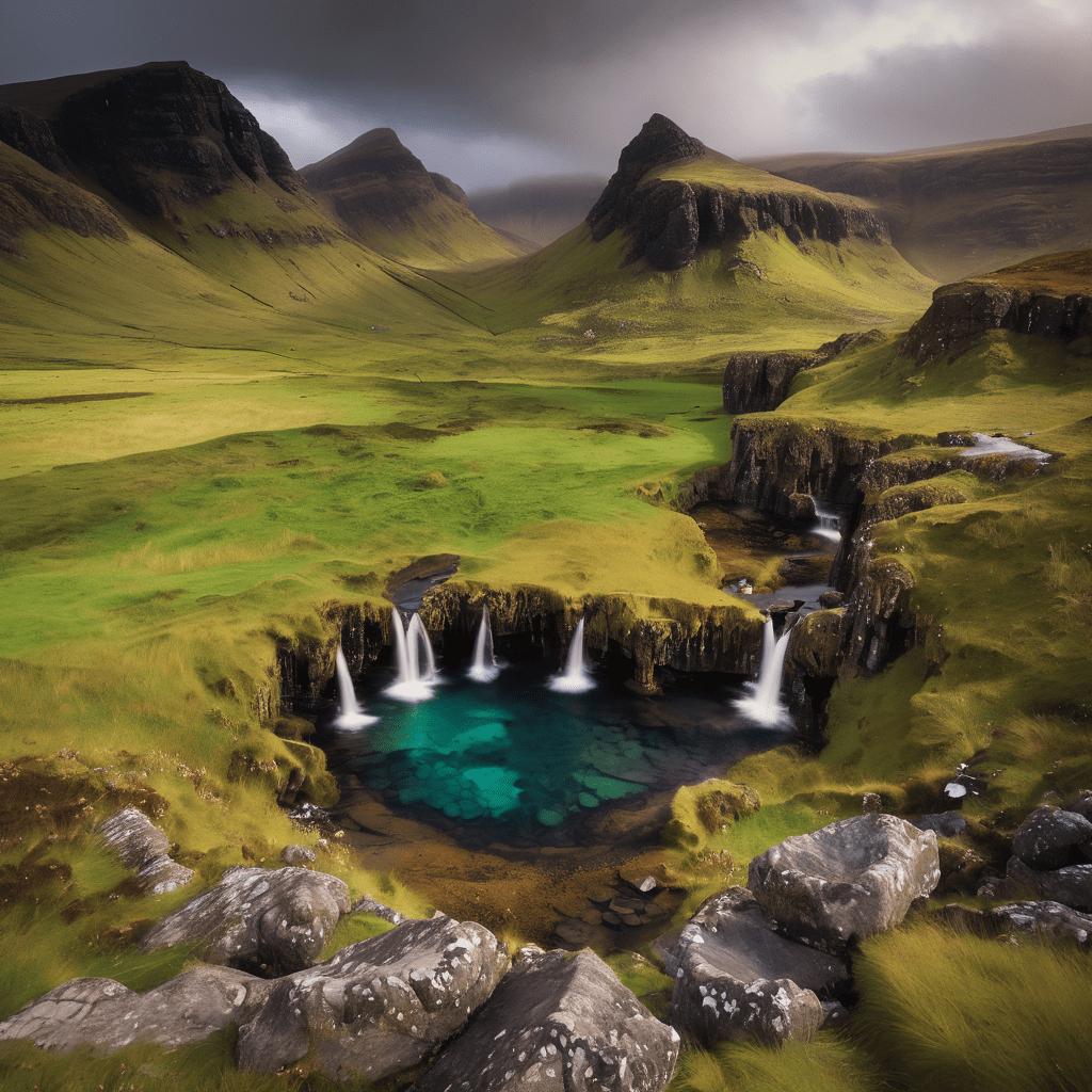 Isle of Skye varázslatos vízesései és sziklái a skót felföld legmisztikusabb helyszínei