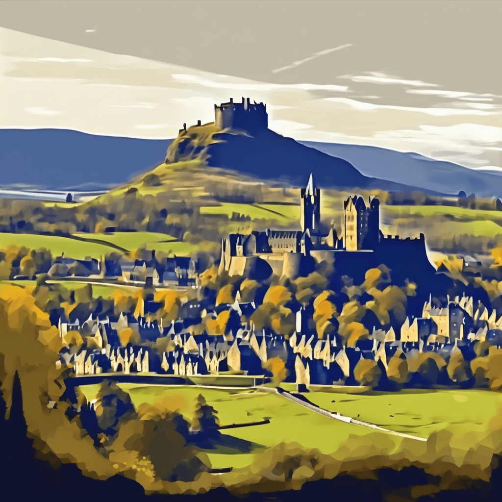 Stirling a skót történelem központja, hősök és csaták városa a felföld kapujában.