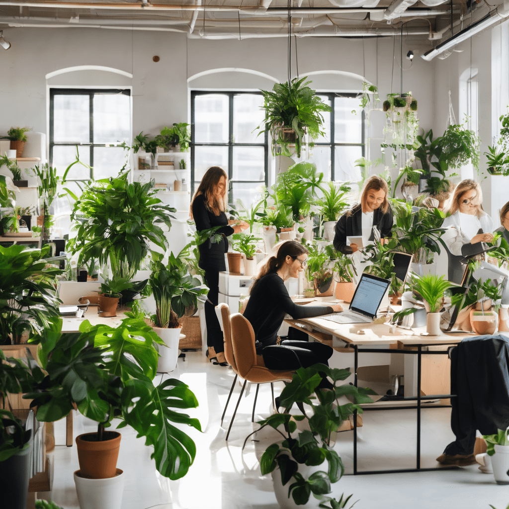 Miért jók a szobanövények az irodában?