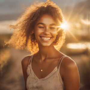 A mosoly, ami átragad