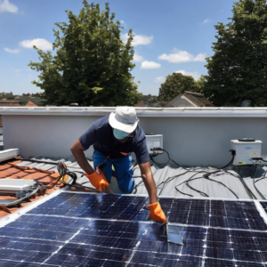 Napelemek karbantartása