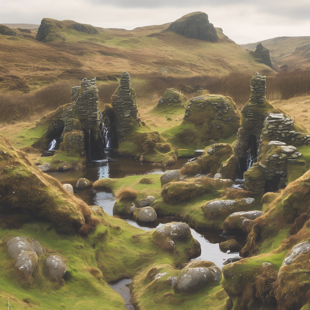 Fairy Glen Isle of Skye-on egy rejtélyes és mágikus hely