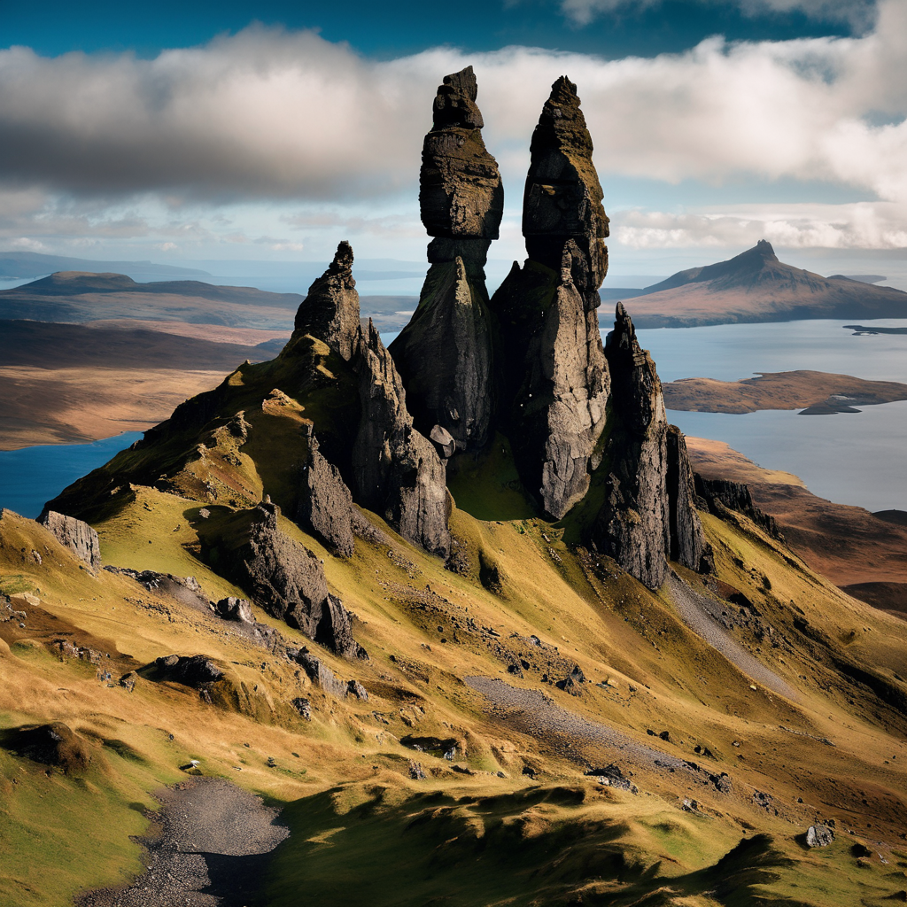 Storr Old Man Isle of Skye legikonikusabb sziklabástyája